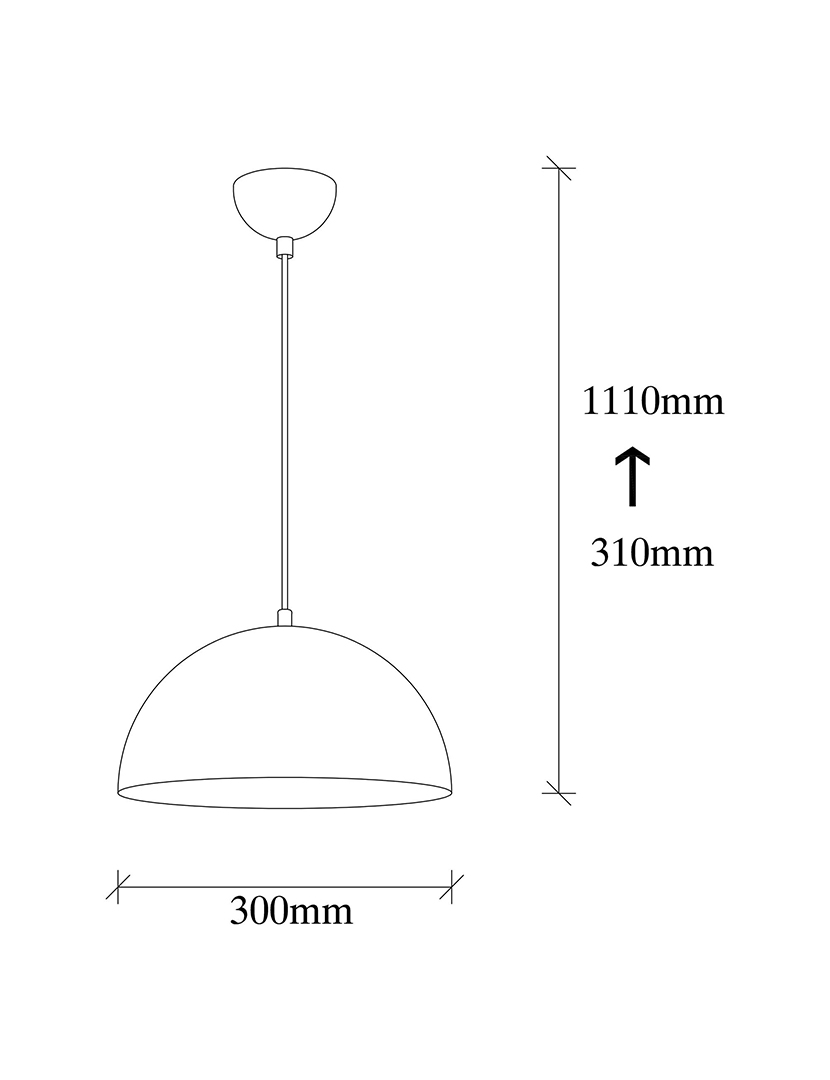 Candeeiro Suspenso Berceste 231-S