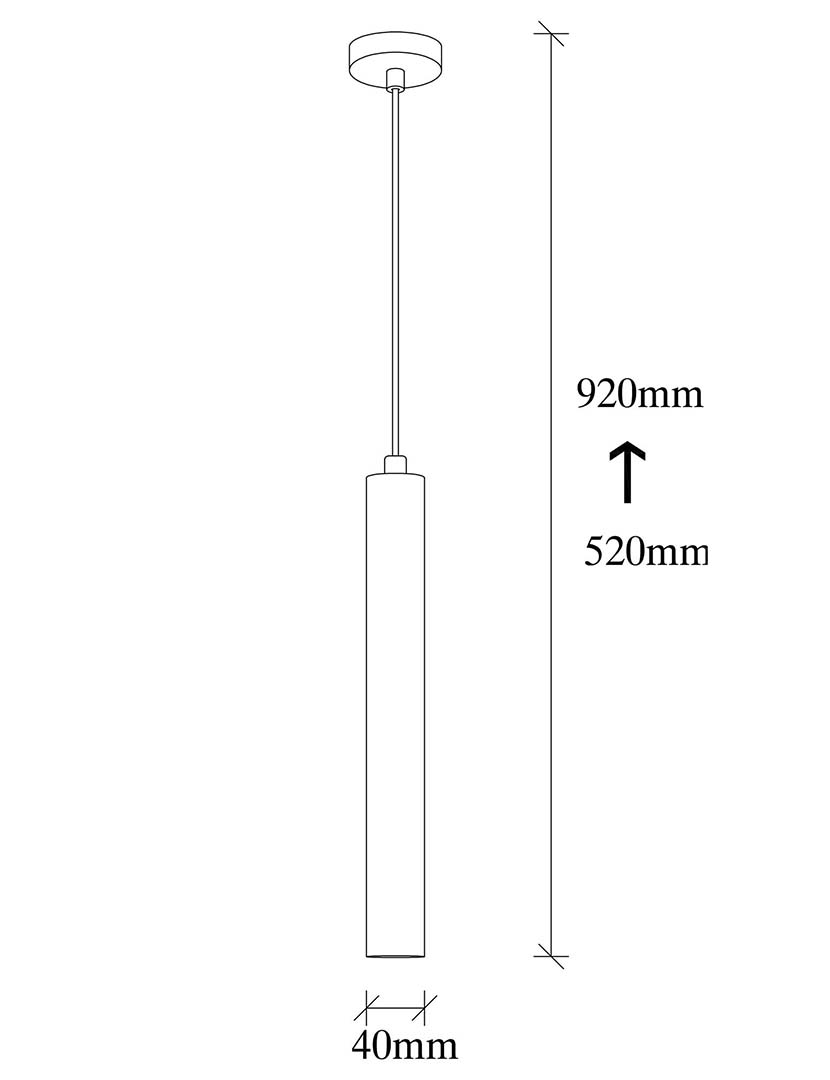 Candeeiro Suspenso Best 641-S