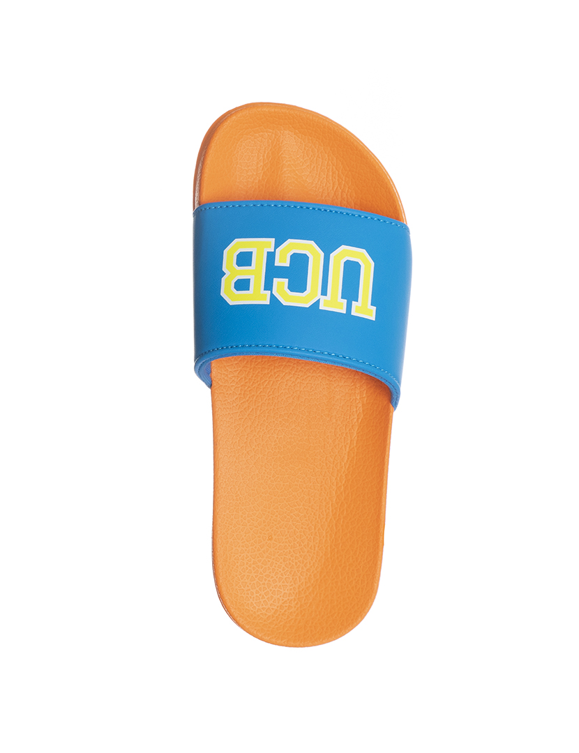 Chinelos Criança Laranja e Turquesa