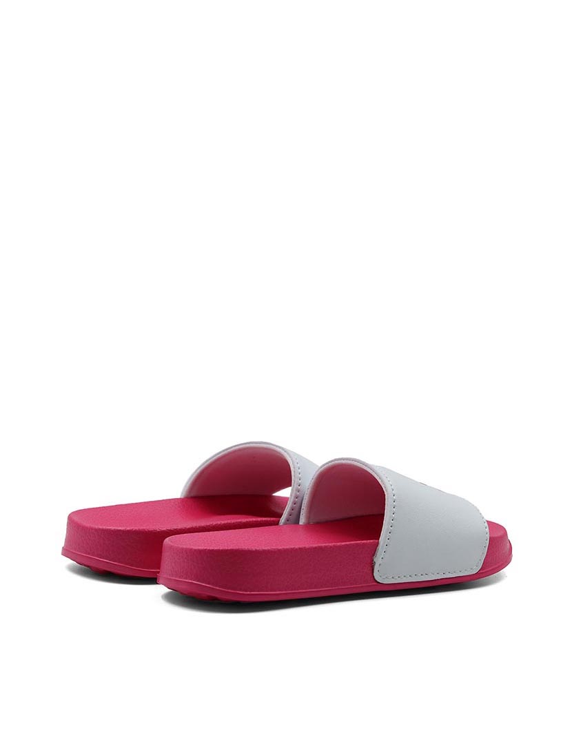 Chinelos Criança Fuschia e Branco