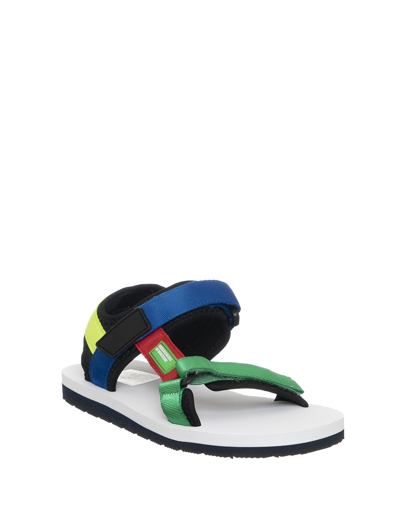 Sandálias Criança Branco e Azul