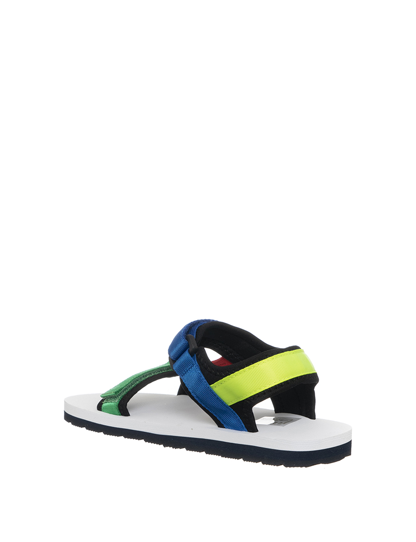 Sandálias Criança Branco e Azul