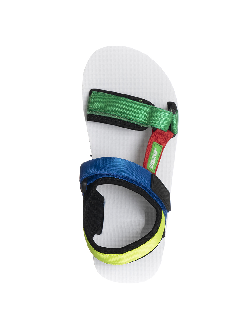 Sandálias Criança Branco e Azul