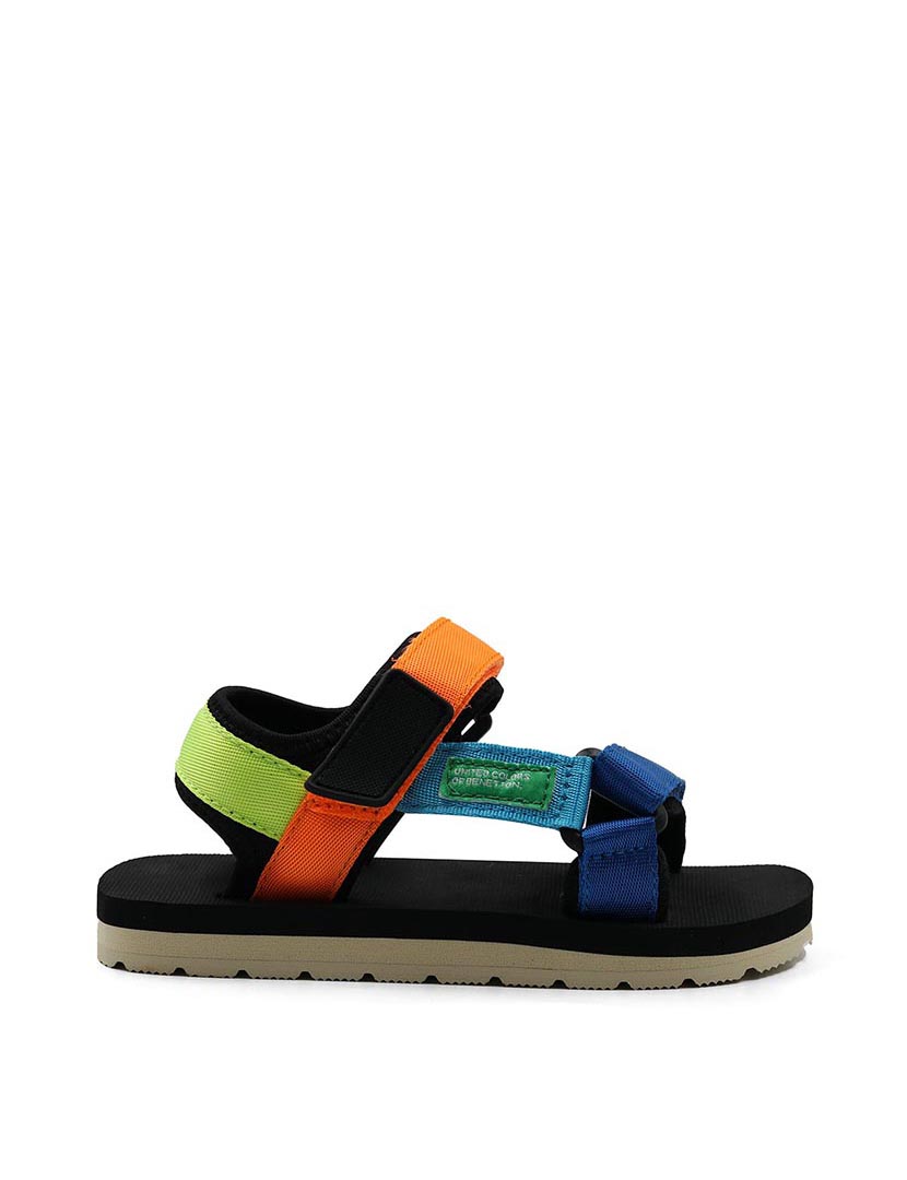 Sandálias Criança Preto e Amarelo