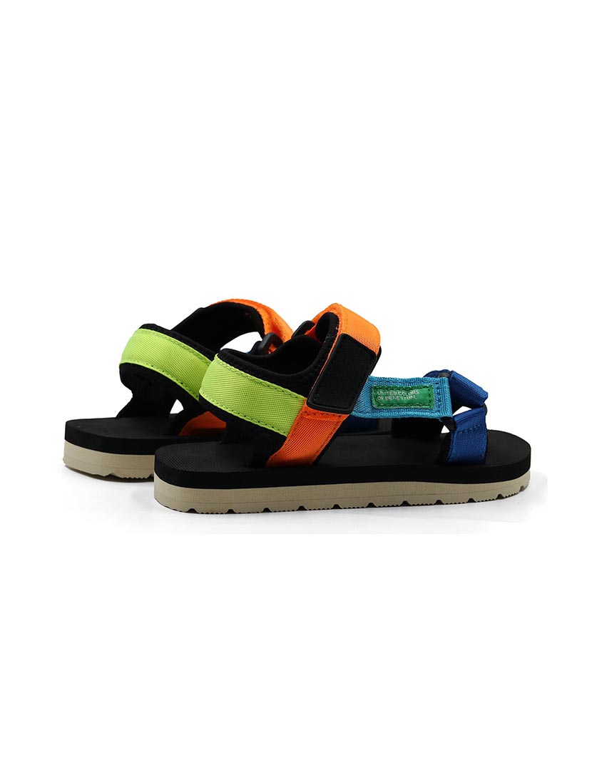 Sandálias Criança Preto e Amarelo