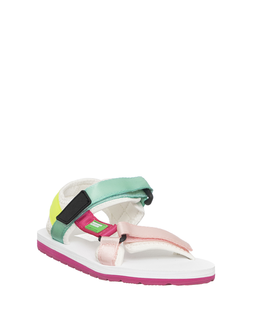 Sandálias Criança Branco e Amarelo