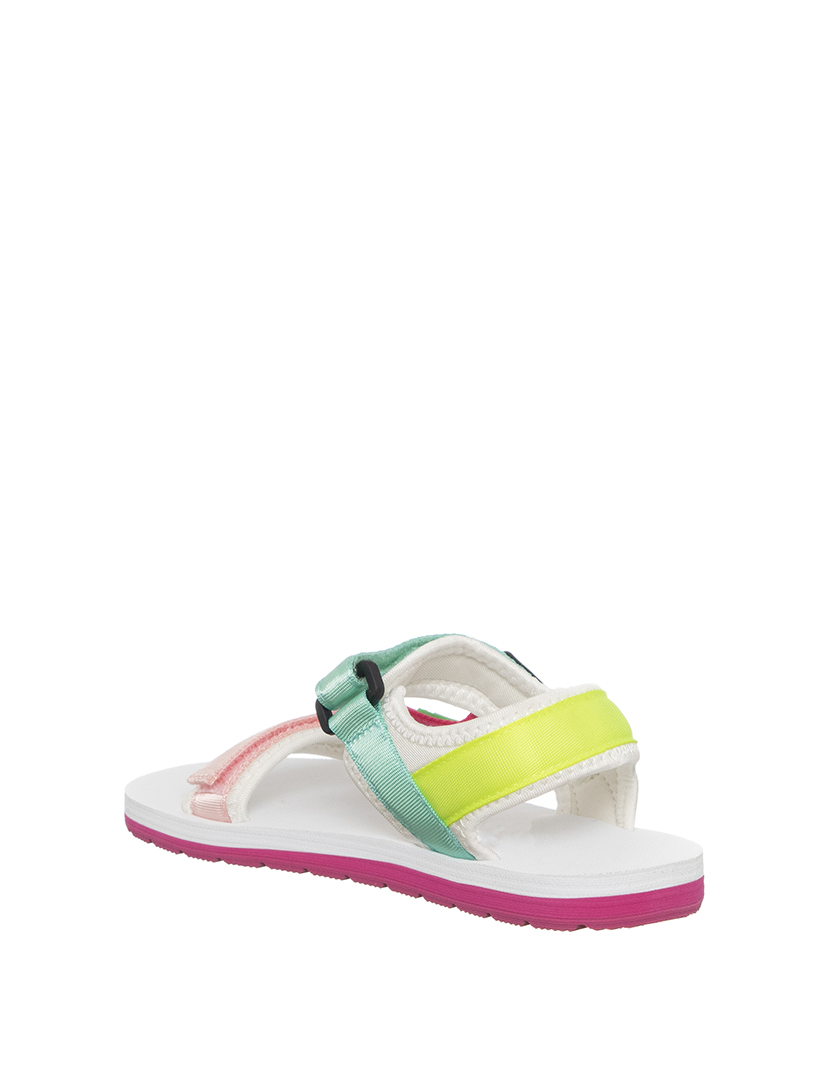 Sandálias Criança Branco e Amarelo