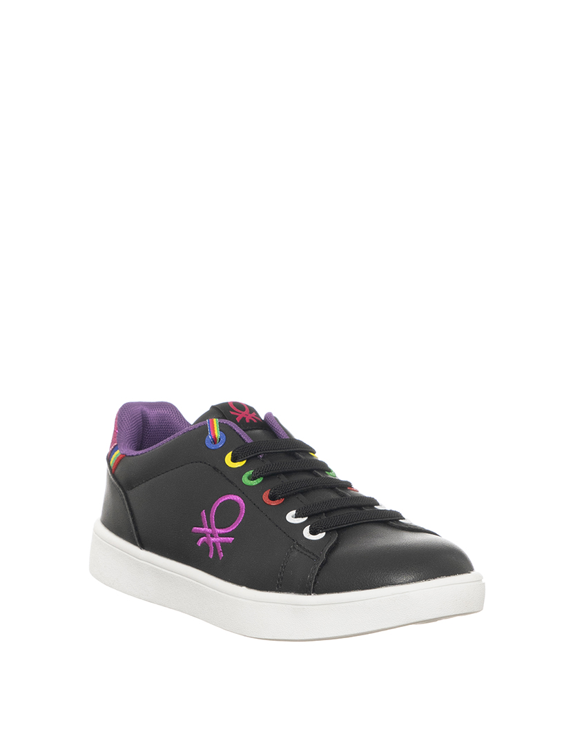 Ténis Criança Preto e Fuschia