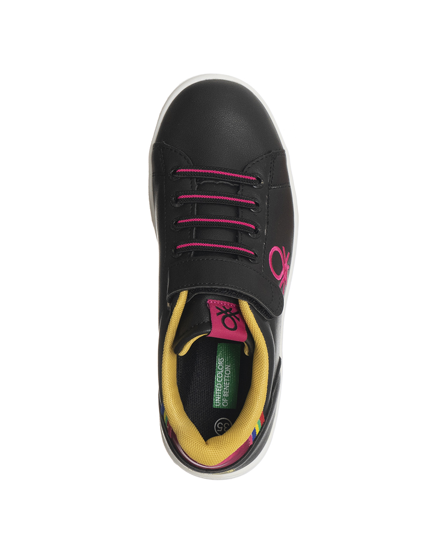 Ténis Criança Preto e Fuschia