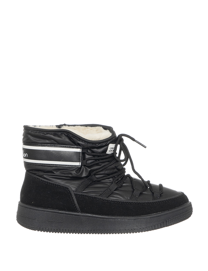 Moon Boot Criança Preto e Branco