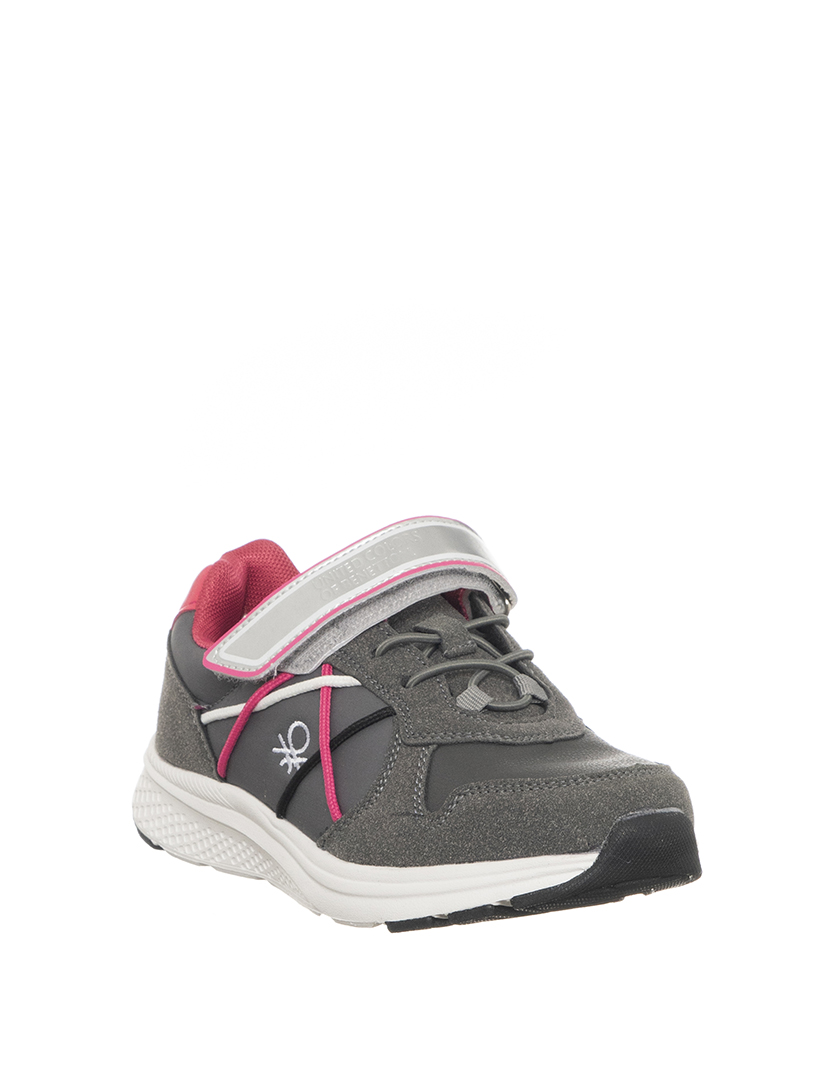 Ténis Criança Cinza e Fuschia