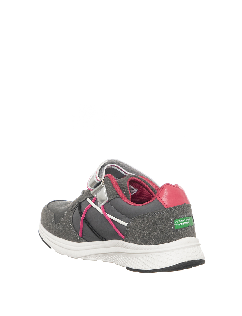 Ténis Criança Cinza e Fuschia