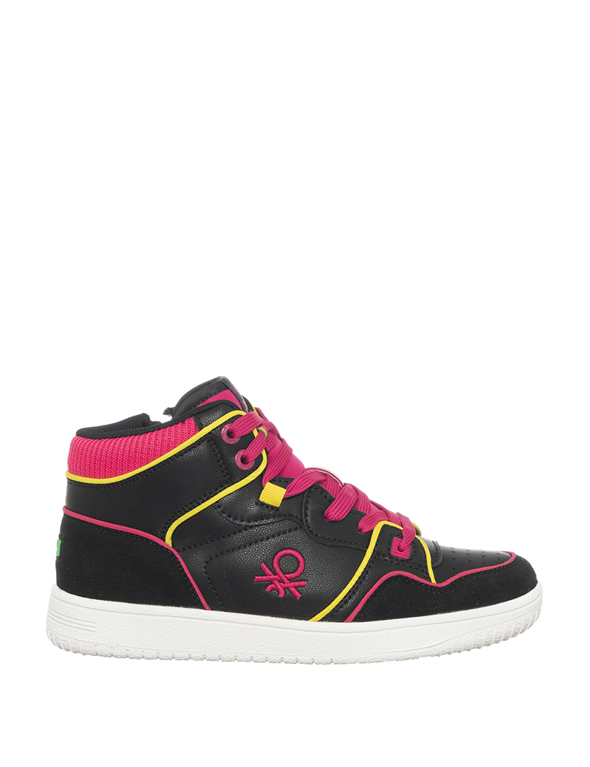 Ténis Criança Preto e Fuschia