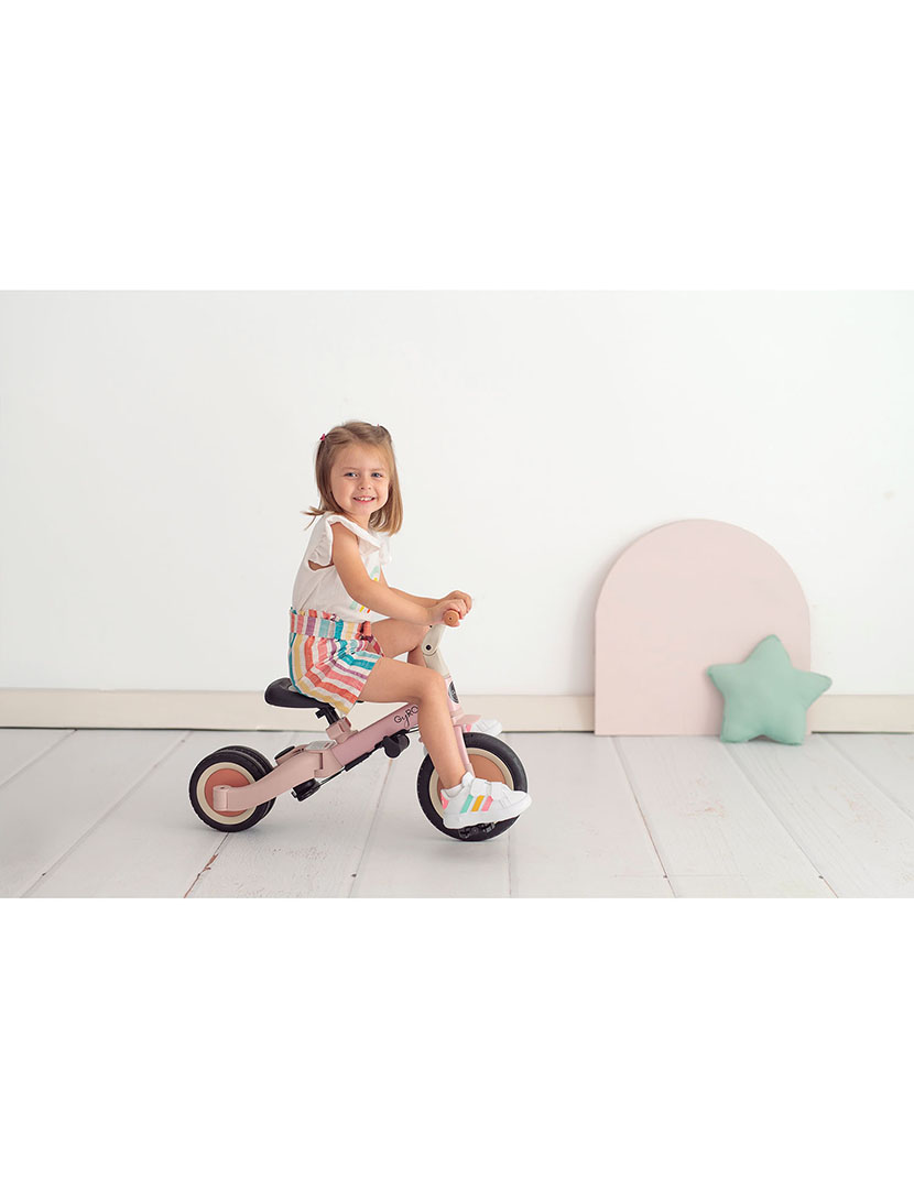 Triciclo Multifuncional Gyro+ Rosa