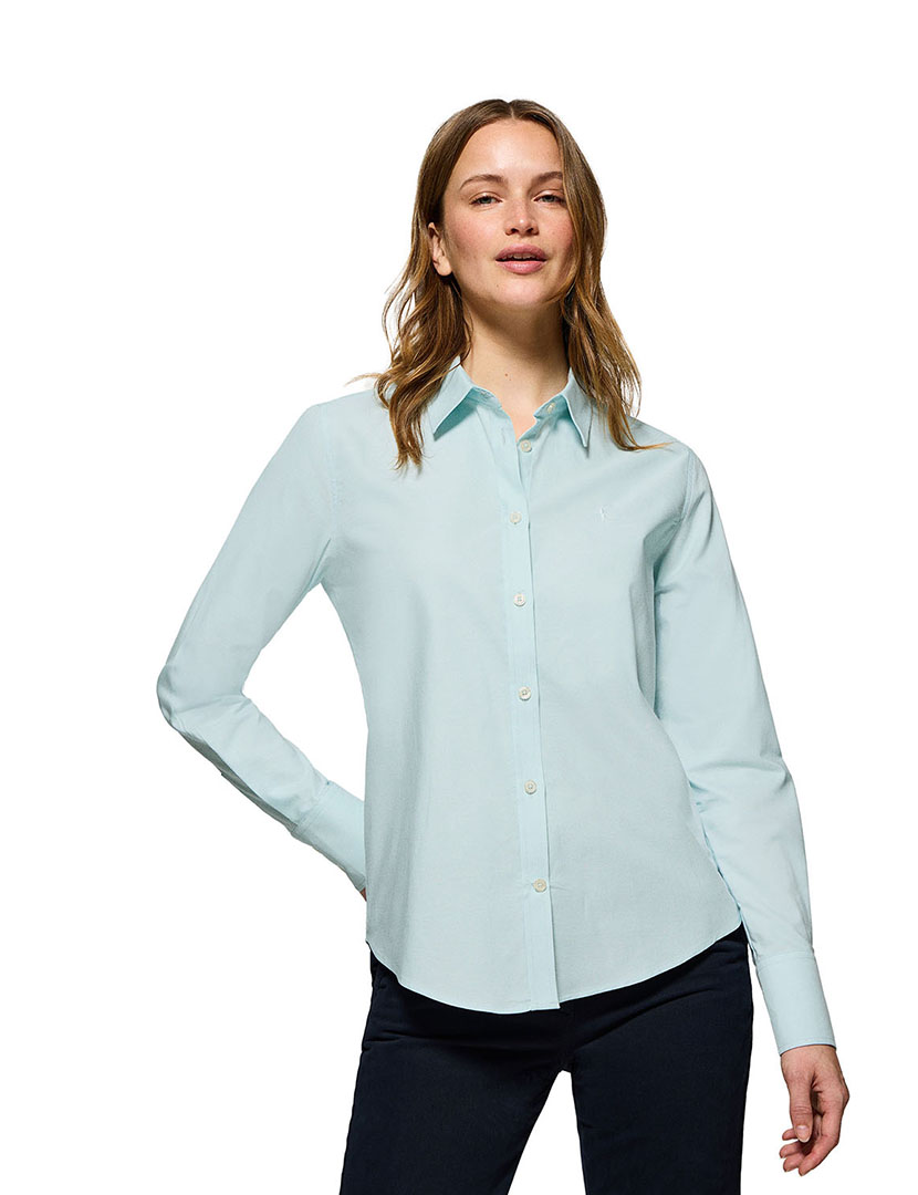 Camisa Rigby Go W Oxford Vn Azul Aquamarine