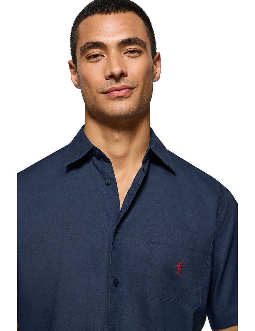 Camisa Rigby Go Azul Marinho