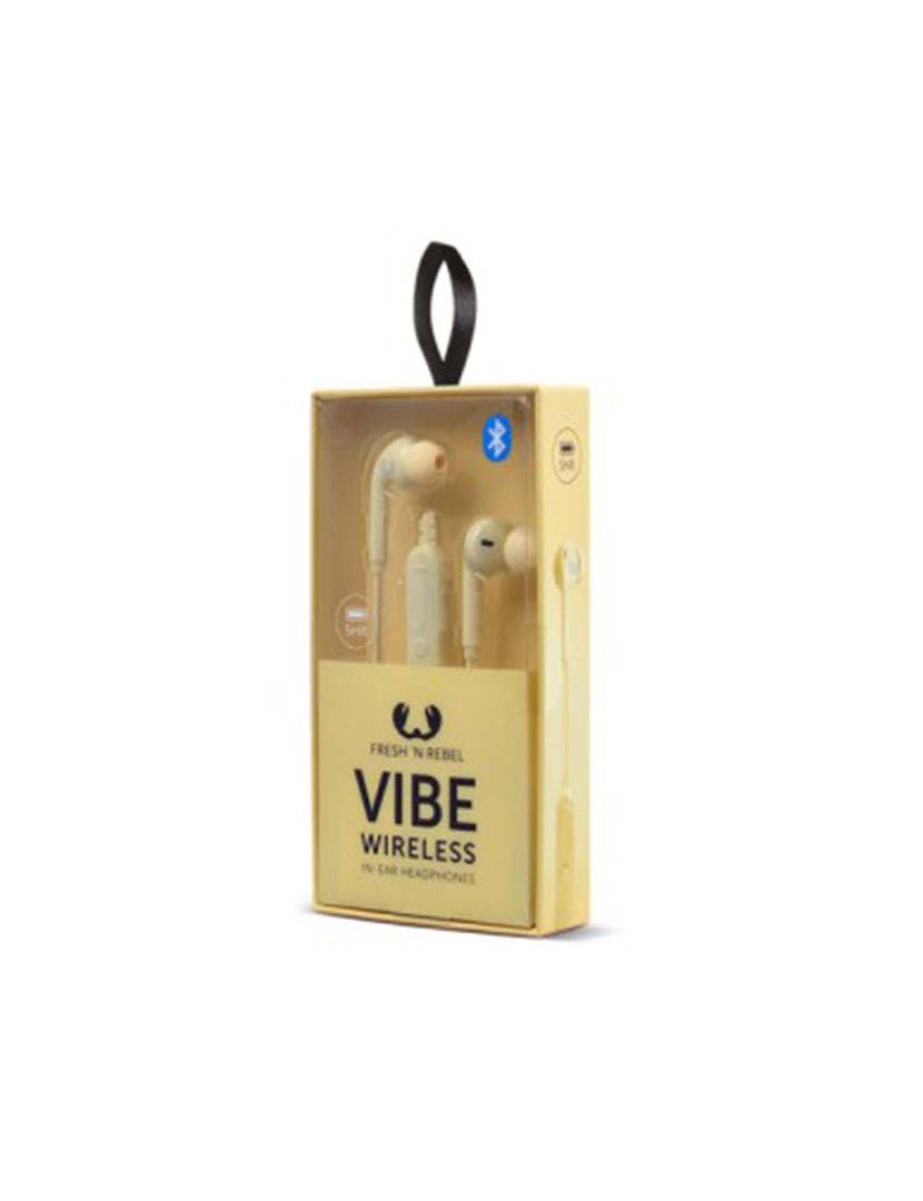 FNR Vibe Wireless in-ear headphones Bege