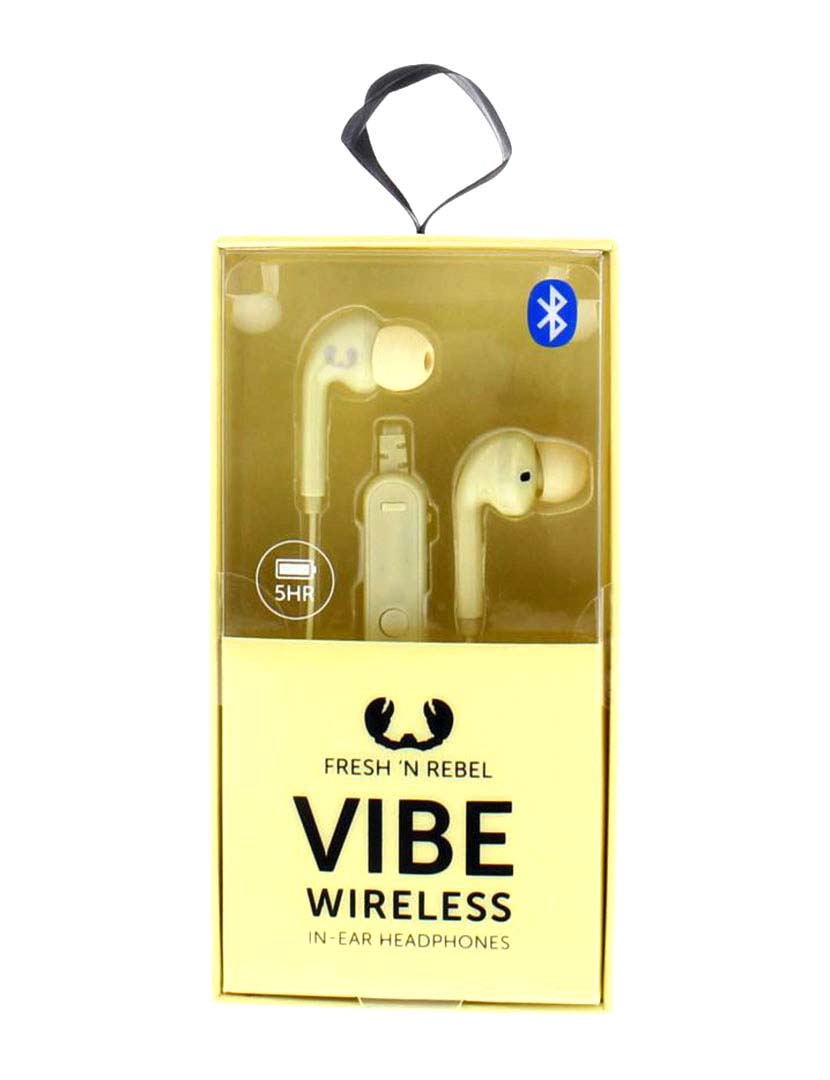 FNR Vibe Wireless in-ear headphones Bege