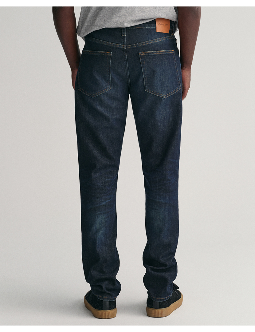 Calças Ganga Slim Archive Azul Escuro