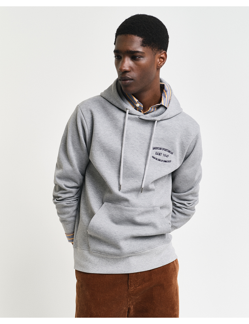 Sweatshirt Gráfica Small Cinza