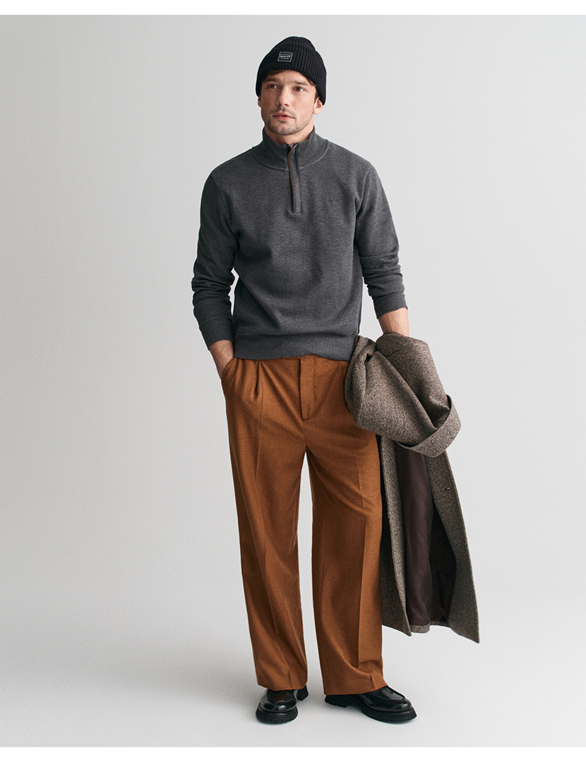 Sweatshirt Sacker Rib Cinza