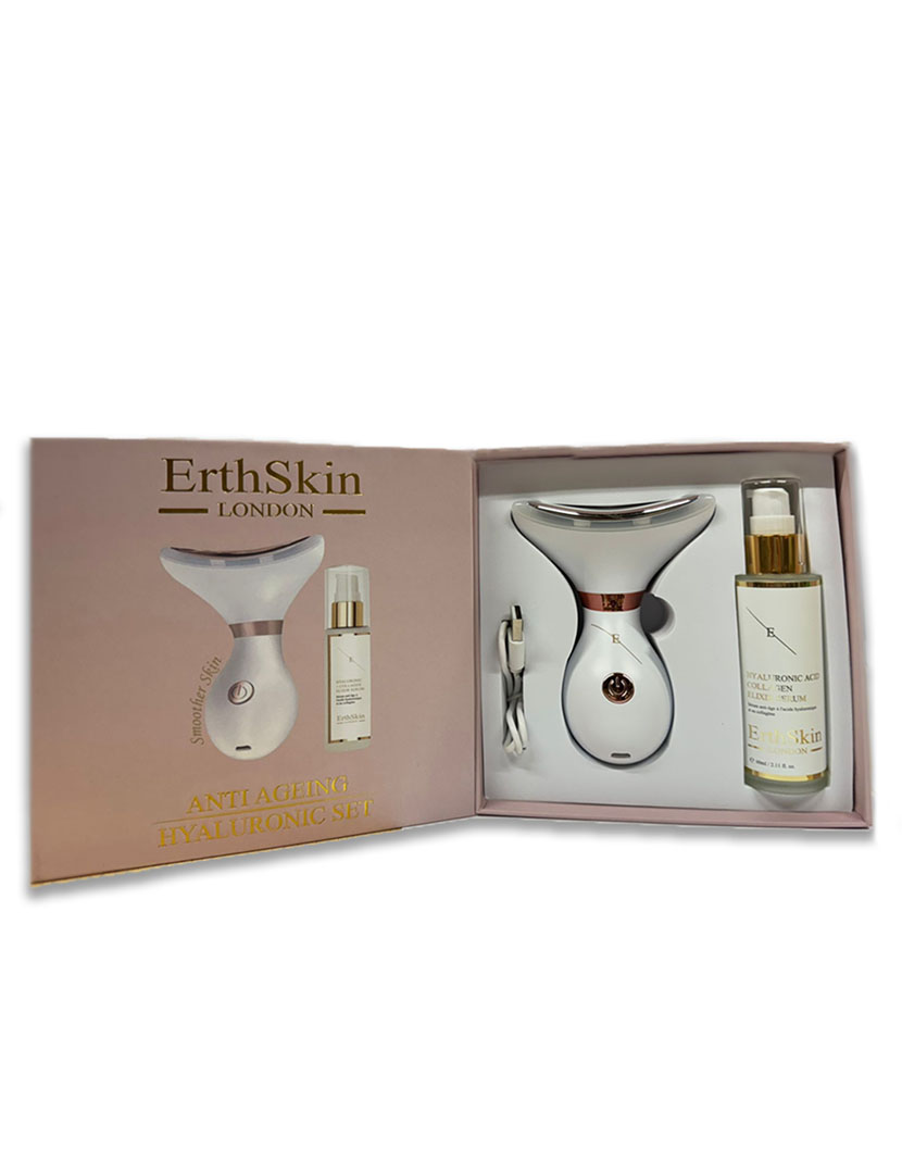 Conjunto De Ácido Hialurônico Antienvelhecimento ( Neck & Jawliner + Ha Serum )