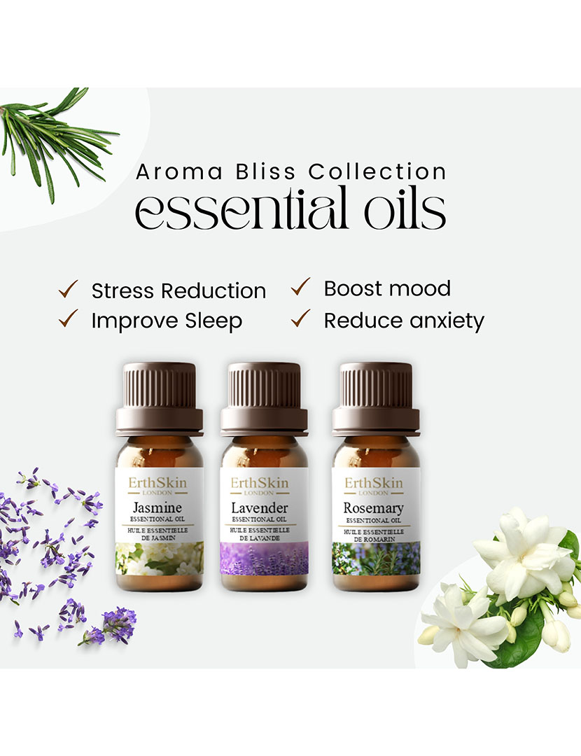 Pacote de 3 óleos da coleção Aroma Bliss