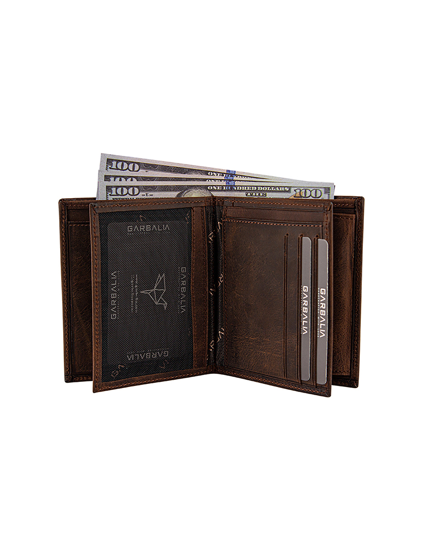 Carteira Homem Reynosa Crazy Castanho