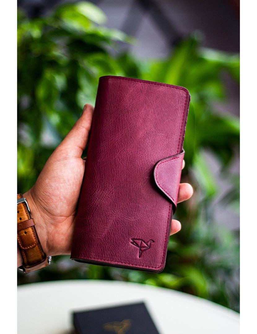 Carteira Unisexo Axel Vermelho