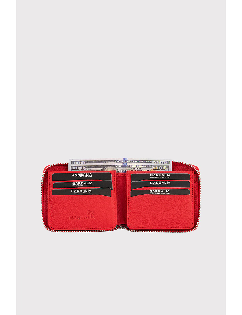 Carteira Unisexo Carole Vermelho