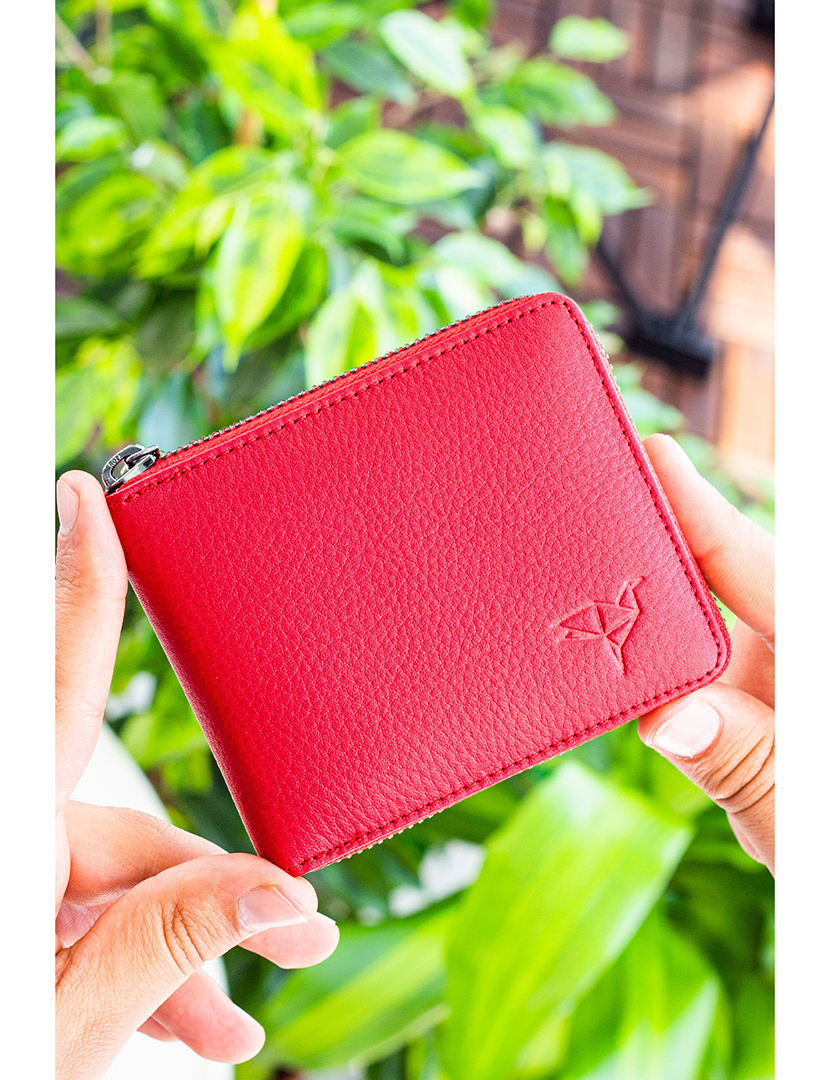 Carteira Unisexo Carole Vermelho