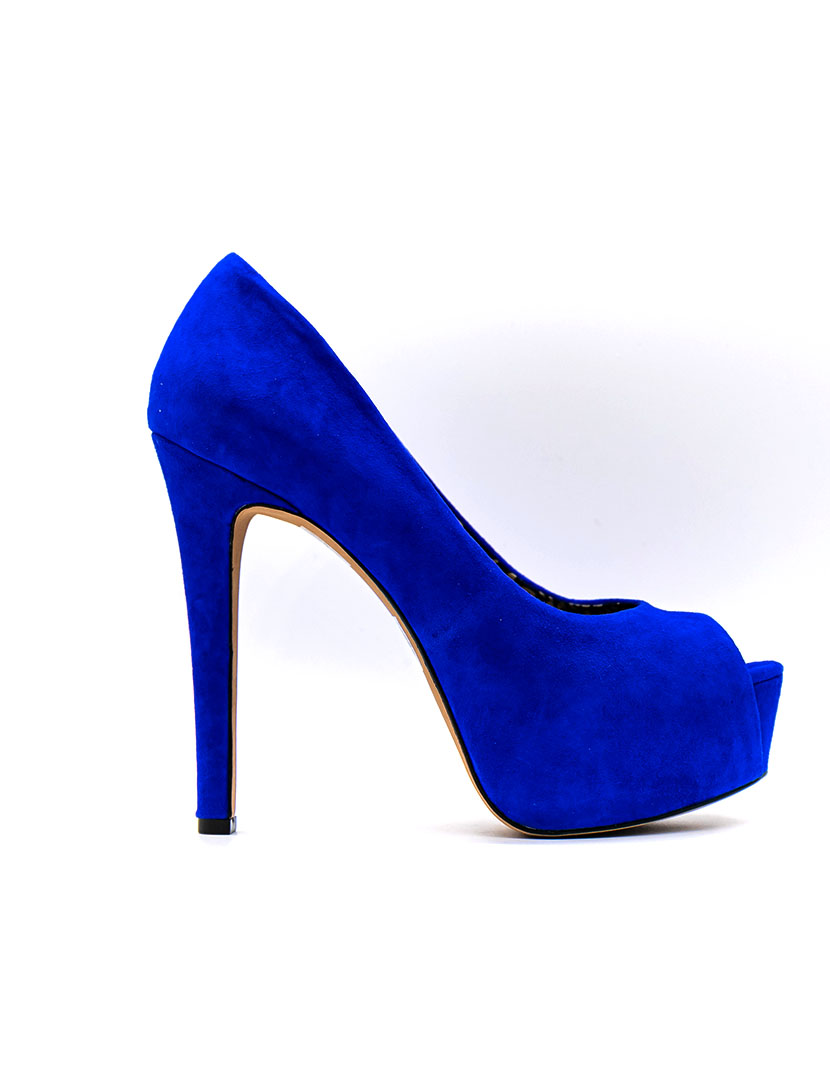 Sapatos Salto Alto Carri 6 Azul Americano 