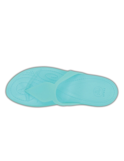 Chinelos Crocs Rio Flat Turquesa