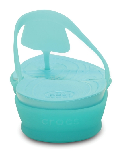 Chinelos Crocs Rio Flat Turquesa