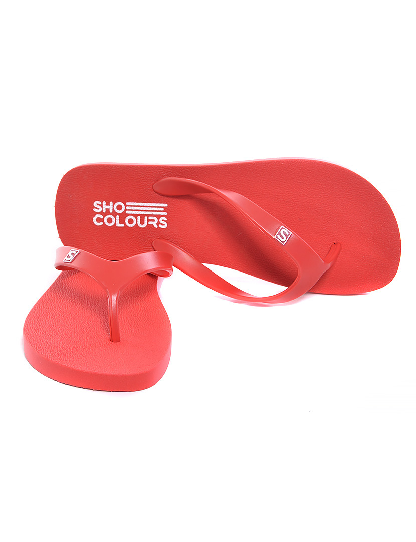 Chinelos ShoeColours Vermelho