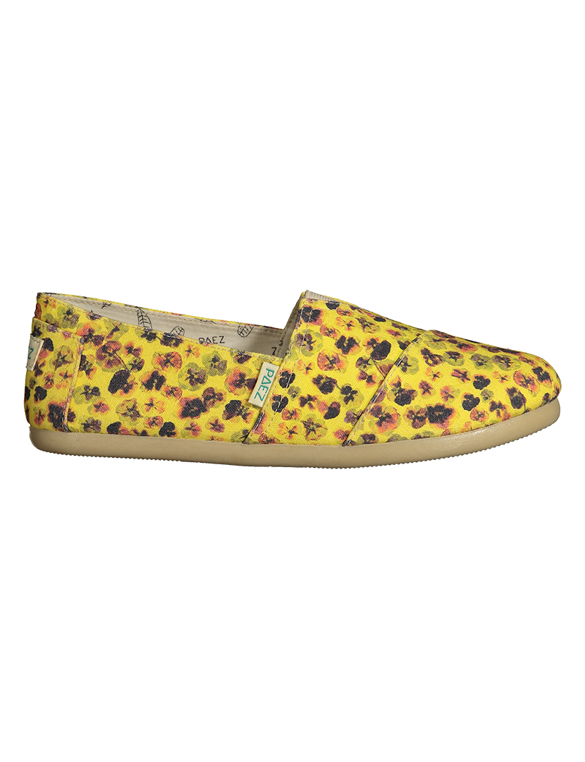 Alpercatas Print Flowers Power Yellow