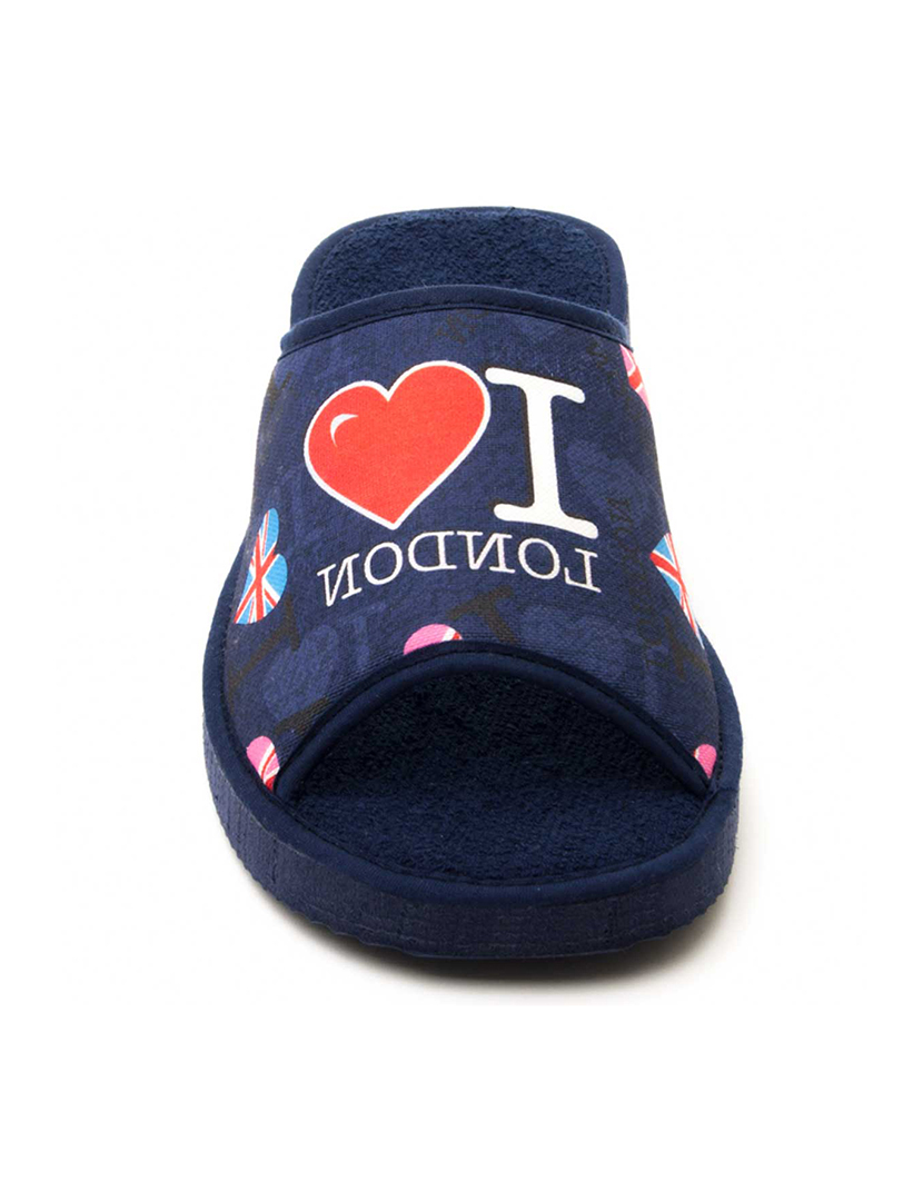Pantufas I Love London Azul