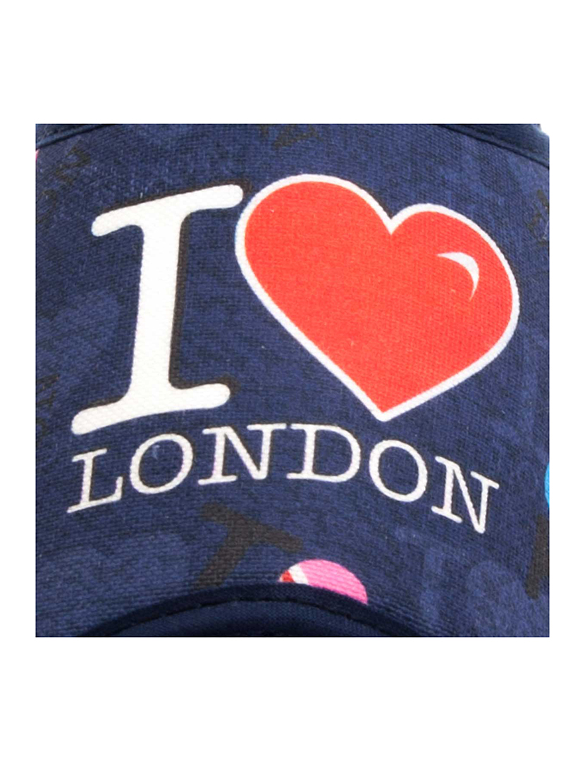 Pantufas I Love London Azul