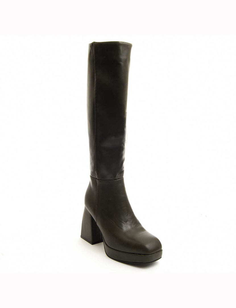 Botas Compridas Salto Alto Preto
