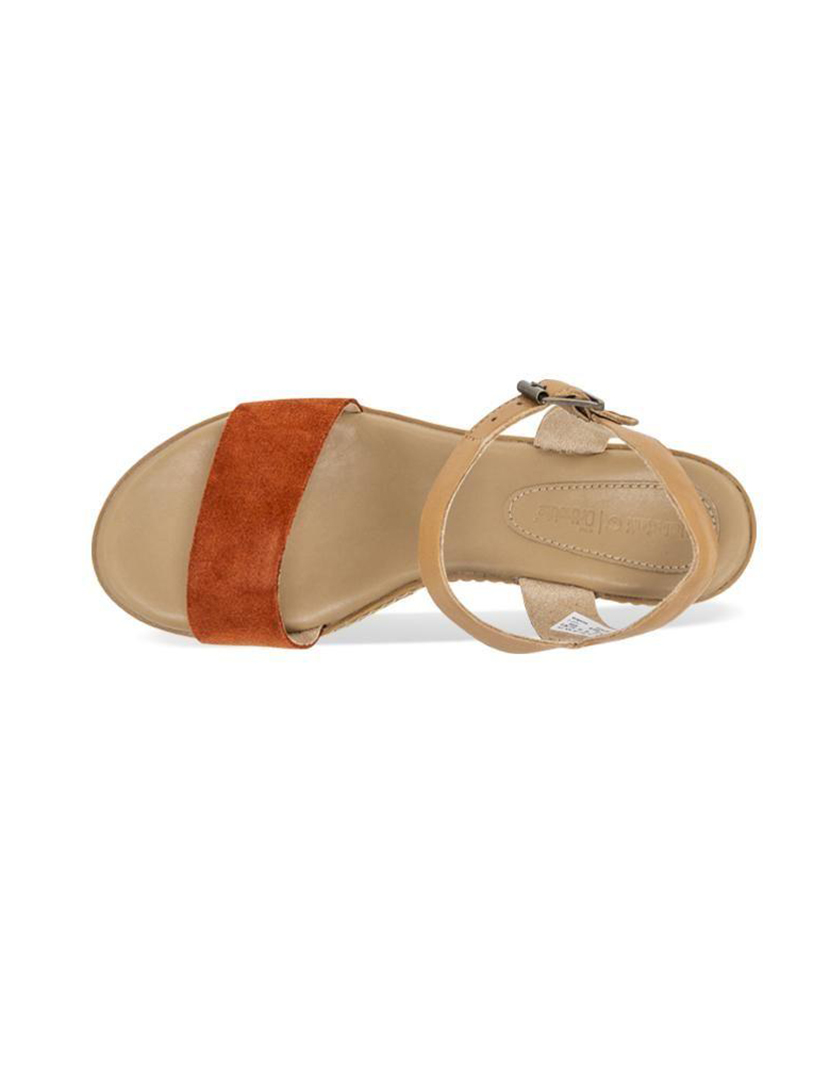 Sandálias Cunha Laranja