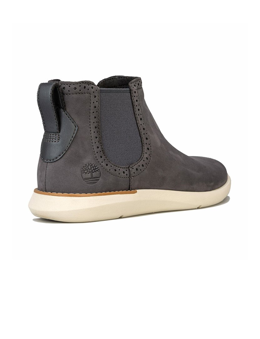 Botins Timberland Bradenton Pele Cinza