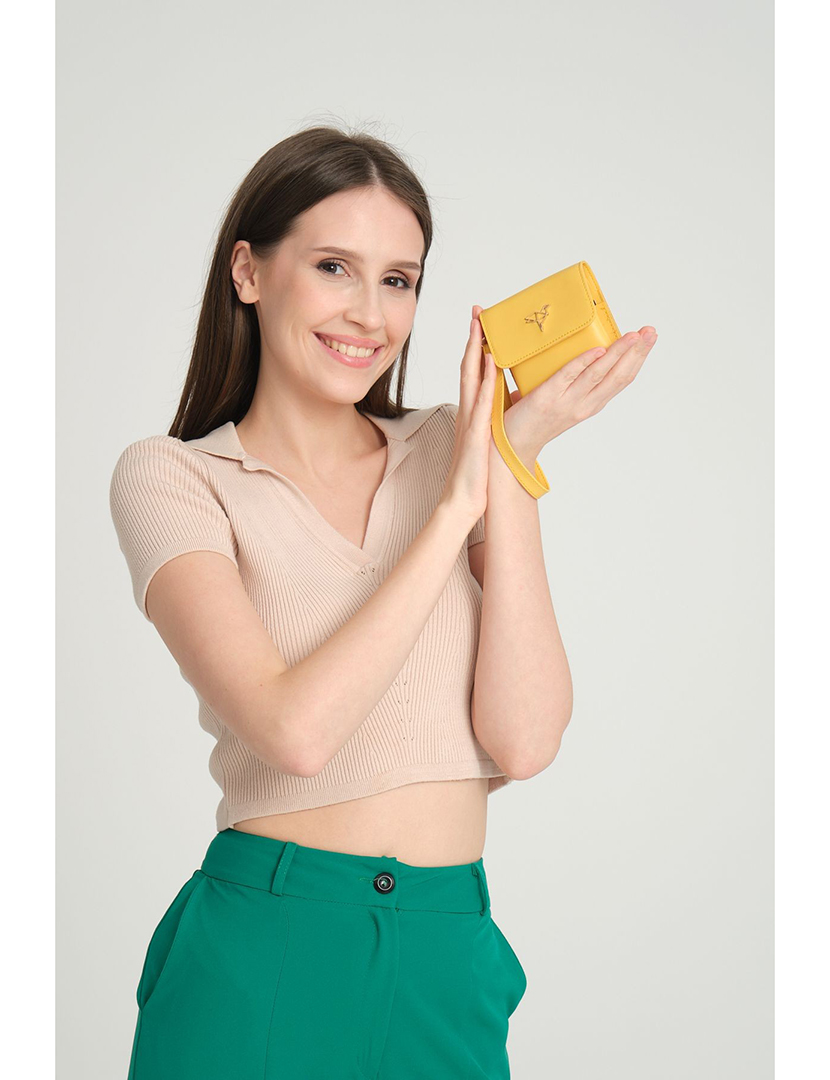 Carteira Senhora Mini Best Amarelo