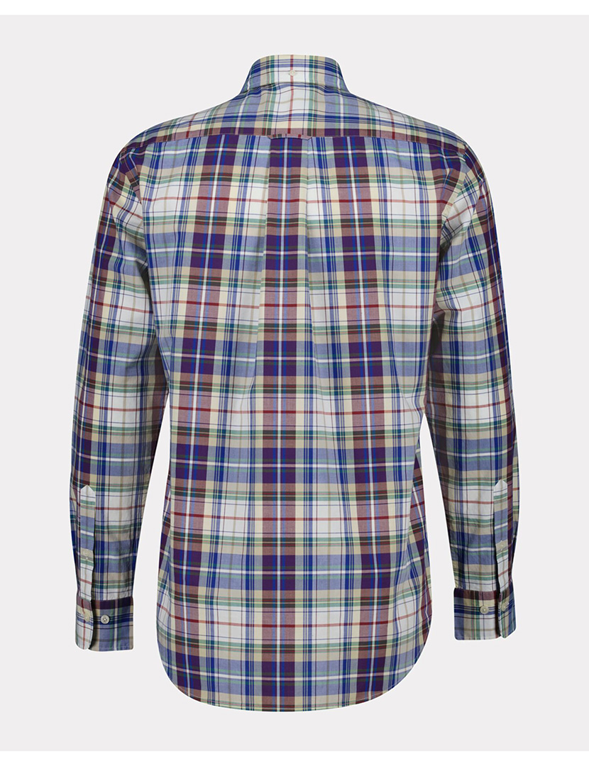 Camisa Xadrez Regular Fit Vermelho