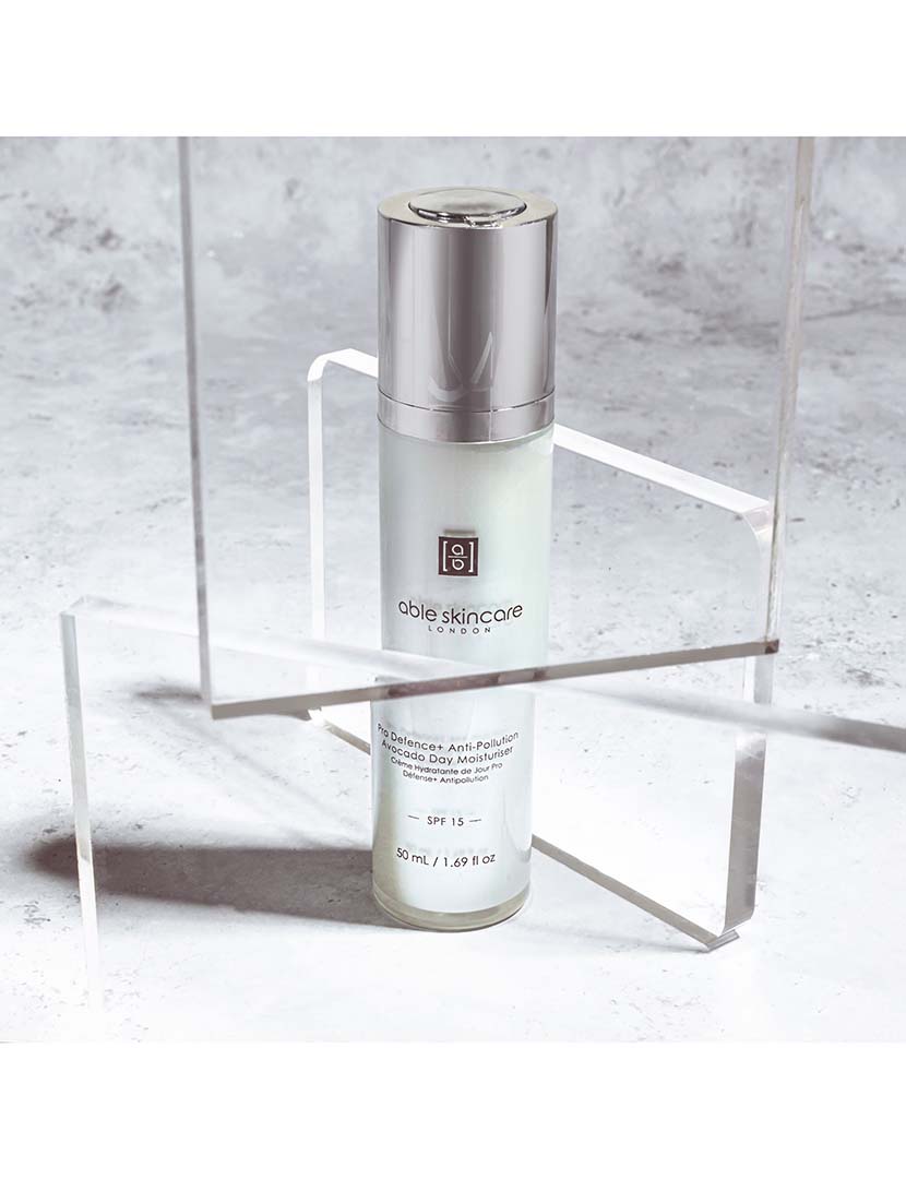 Hidratante diurno antipoluição Pro Defence+ com abacate FPS 15