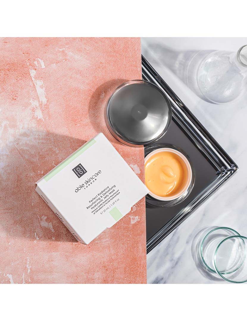 Máscara de geleia hialurônica desintoxicante e rejuvenescedora Perfect Radiance