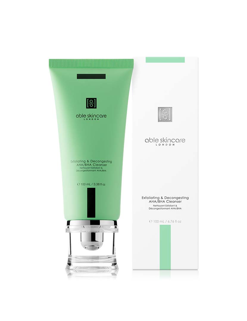 Limpador AHA/BHA esfoliante e descongestionante