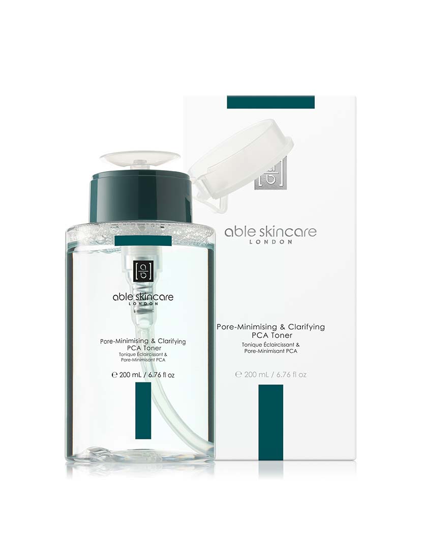 Tônico PCA para minimizar e clarear os poros