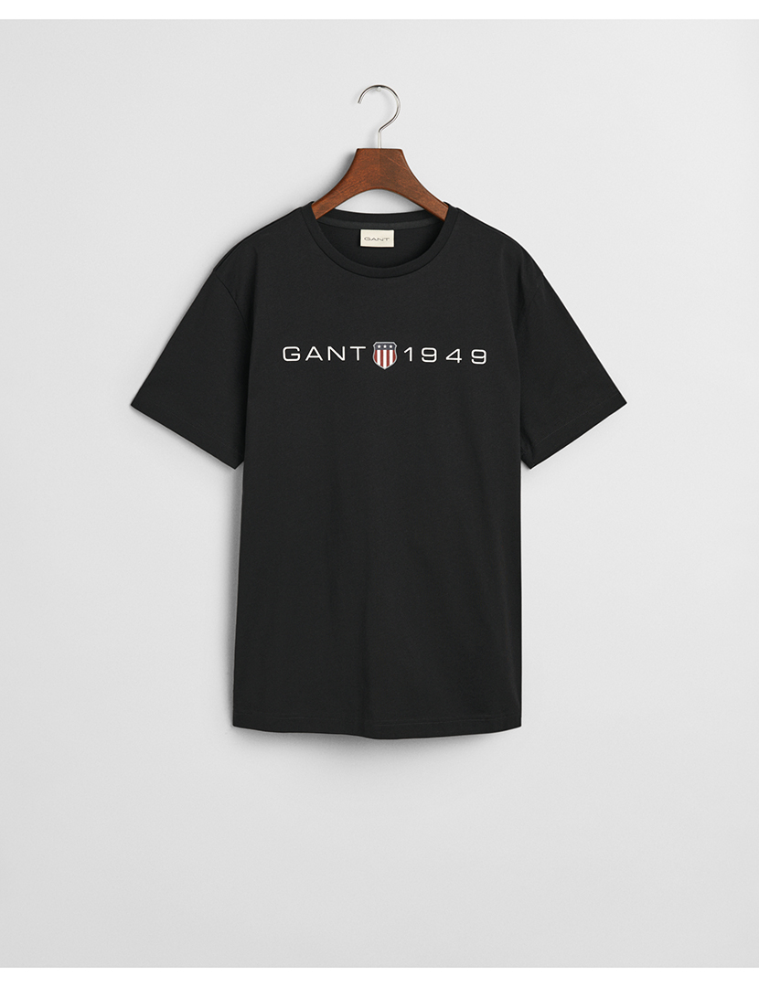 T-Shirt Gráfica Printed Preto