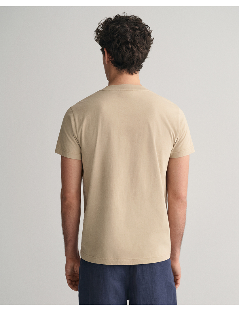 T-Shirt Tonal Archive Shield Bege