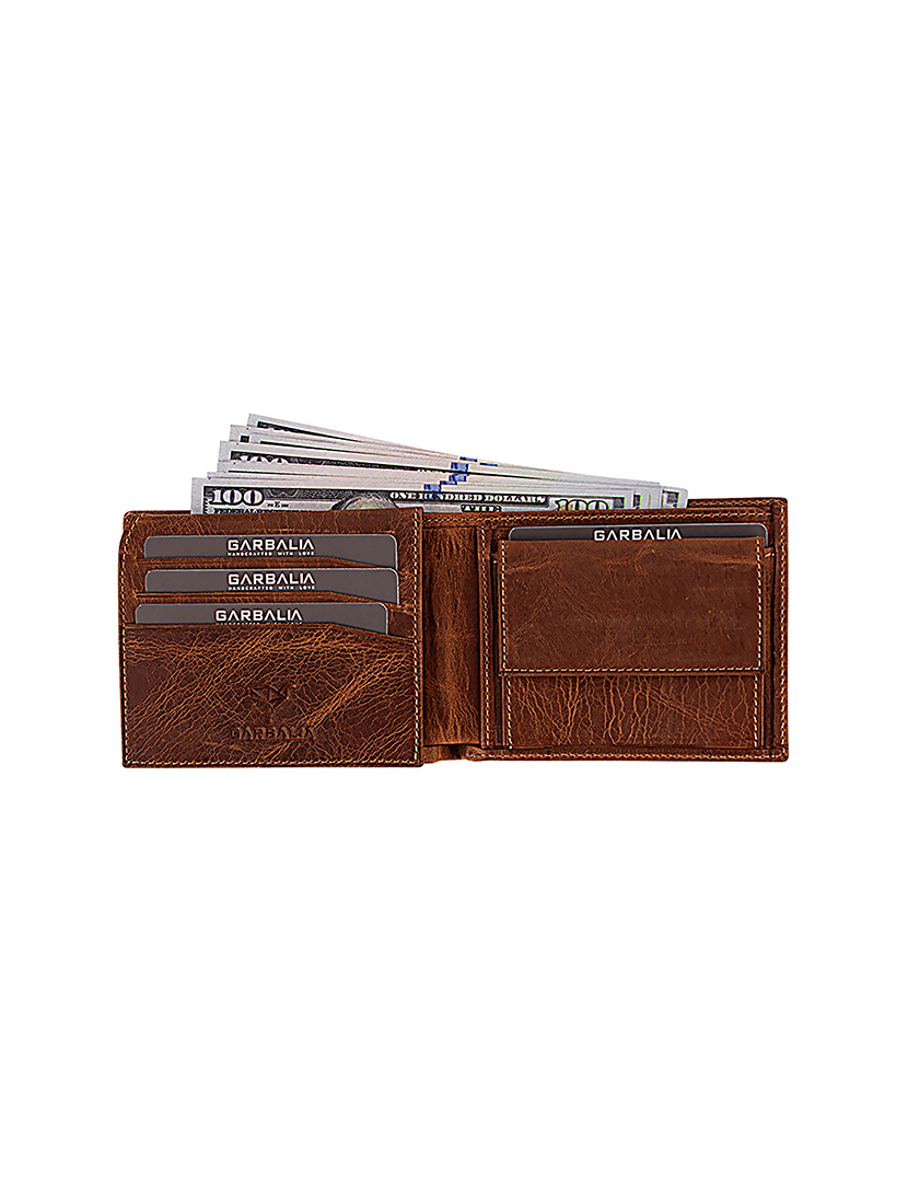 Carteira Homem Jackson Crazy Castanho